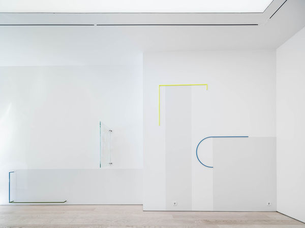 Installation view, José León Cerrillo, The Commands (switch between) at Andréhn-Schiptjenko, Stockholm, 2020