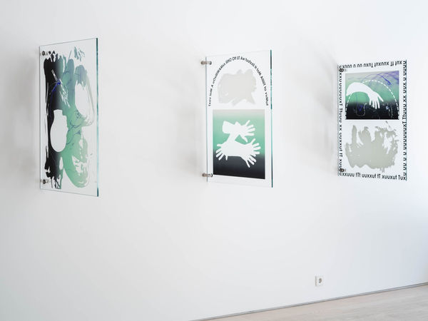 Installation view, José León Cerrillo, The Commands (switch between) at Andréhn-Schiptjenko, Stockholm, 2020