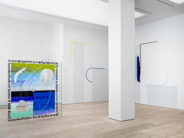 Installation view, José León Cerrillo, The Commands (switch between) at Andréhn-Schiptjenko, Stockholm, 2020