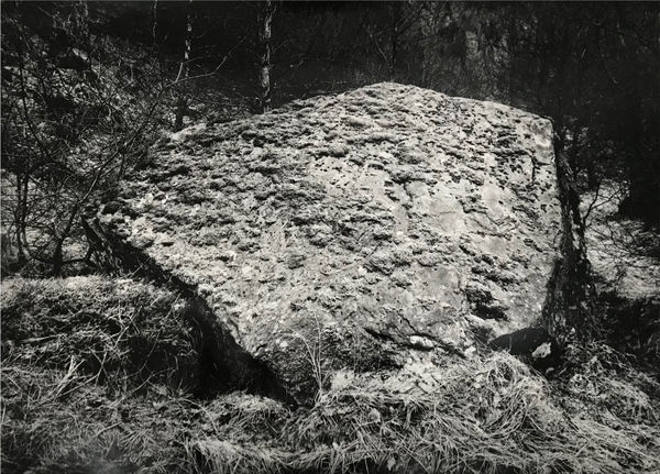 Thomas Joshua Cooper, The Icy Boulder, late afternoon - late winter. The Trossachs, Loch Lomond and the Trossachs National Park, Stirlingshire, Scotland , 1983/2022