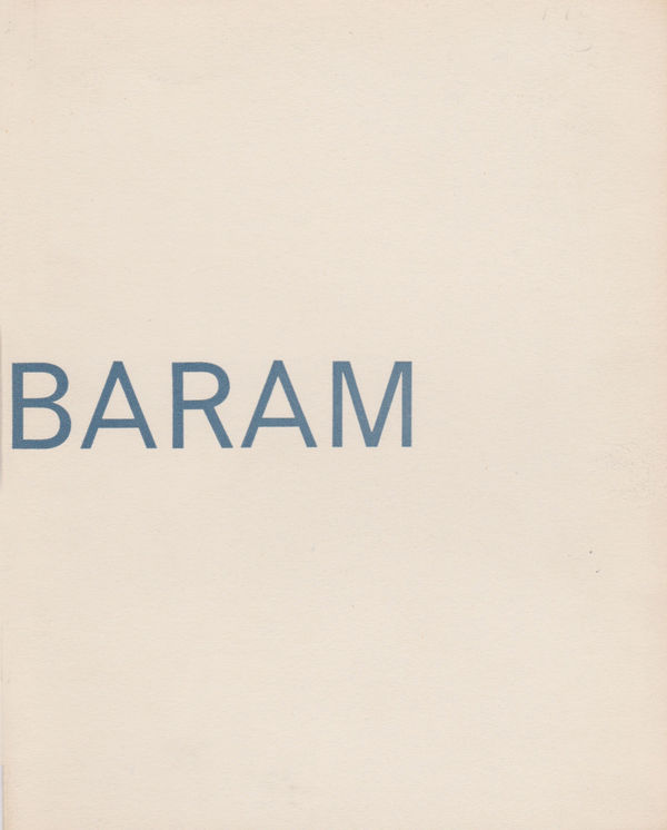 Sioma Baram 1962 Molton Gallery