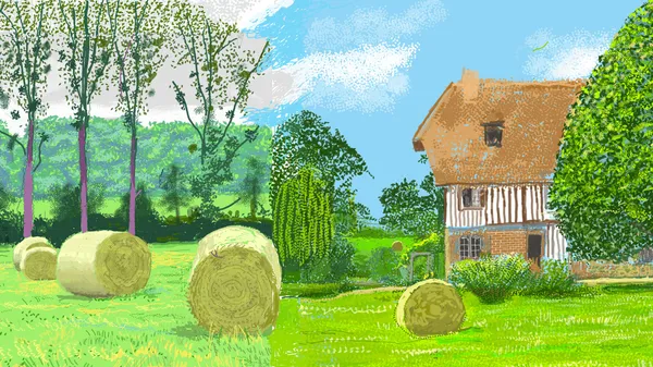 David Hockney's 1st Exhibition at Serpentine