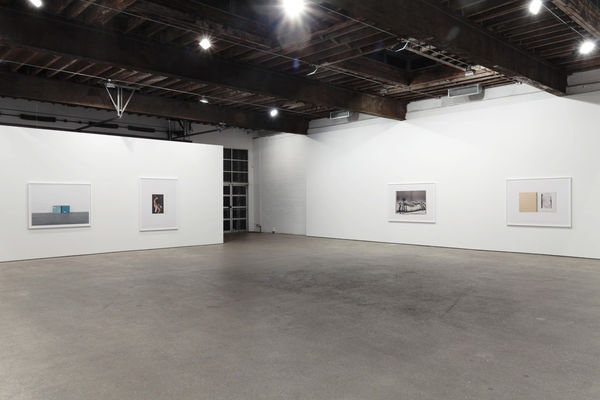 Installation view of Anne Collier's third solo show at Anton Kern gallery, featuring a body of recent photographs. A few works featured.