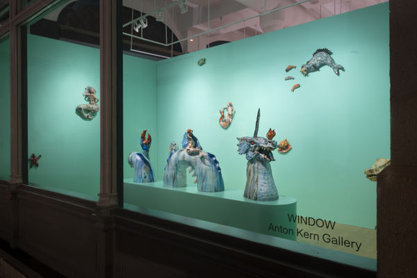 Roxanne Jackson: UNKNOWN GIANTS, WINDOW, 91 Walker Street New York, NY (corner of Walker and Lafayette Street)