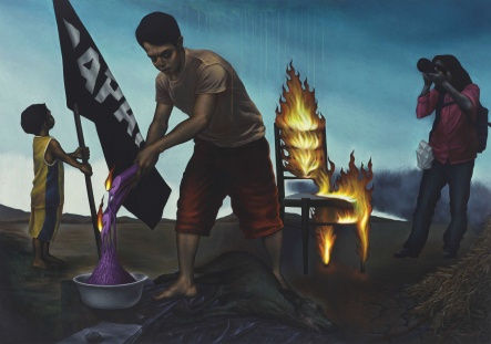 LESLIE DE CHAVEZ, VANITY = SPECTCLE + DRAMA, 2011