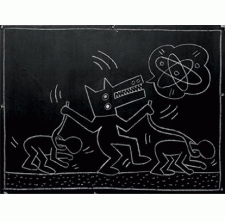 KEITH HARING, SUBWAY DRAWINGS, 1982-1984