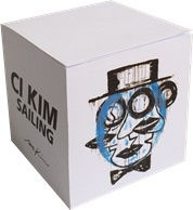 CI Kim Self-Portrait Cube memo