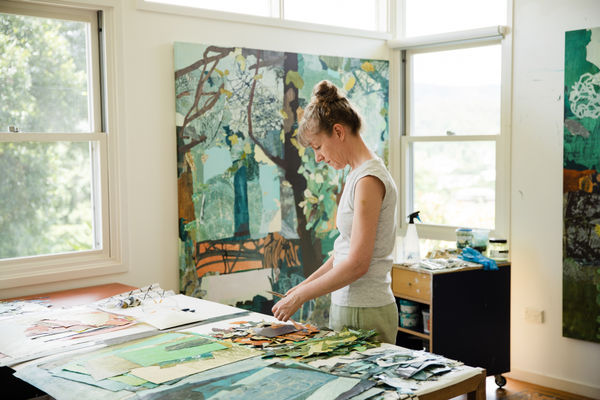 Nicola Moss on residency at Georges River