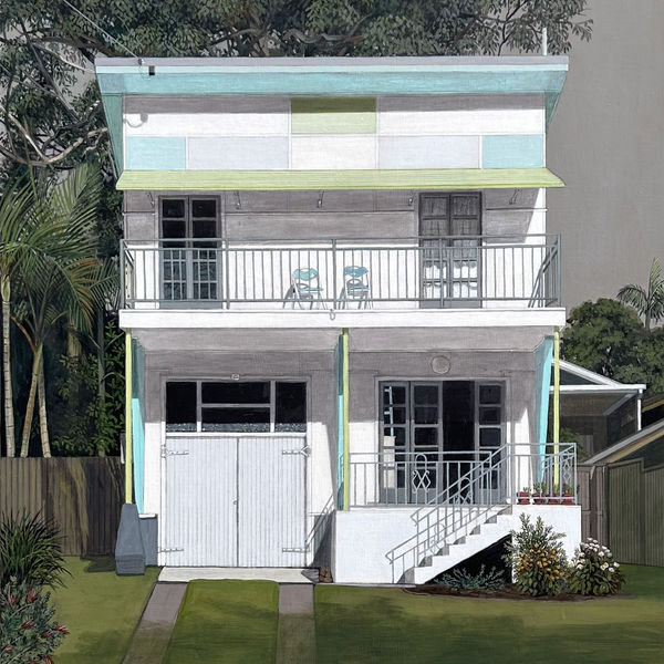 Robyn Sweaney 'AR DEE', acrylic on board, 60 x 45 cm