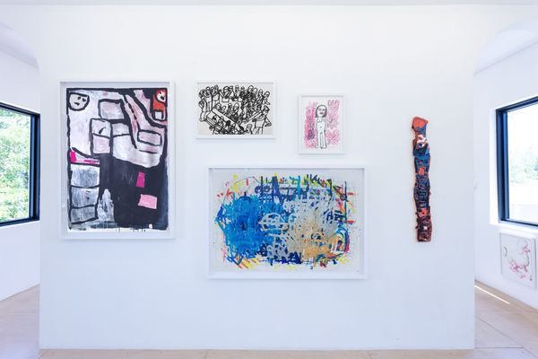 Dan Miller in "Vibrant, 17 artists from Creative Growth" at Nina Johnson in Miami