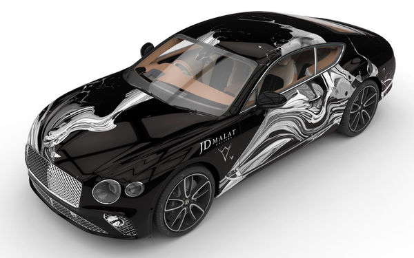 Collaboration with Bentley, Katrin Fridriks & JD Malat Gallery