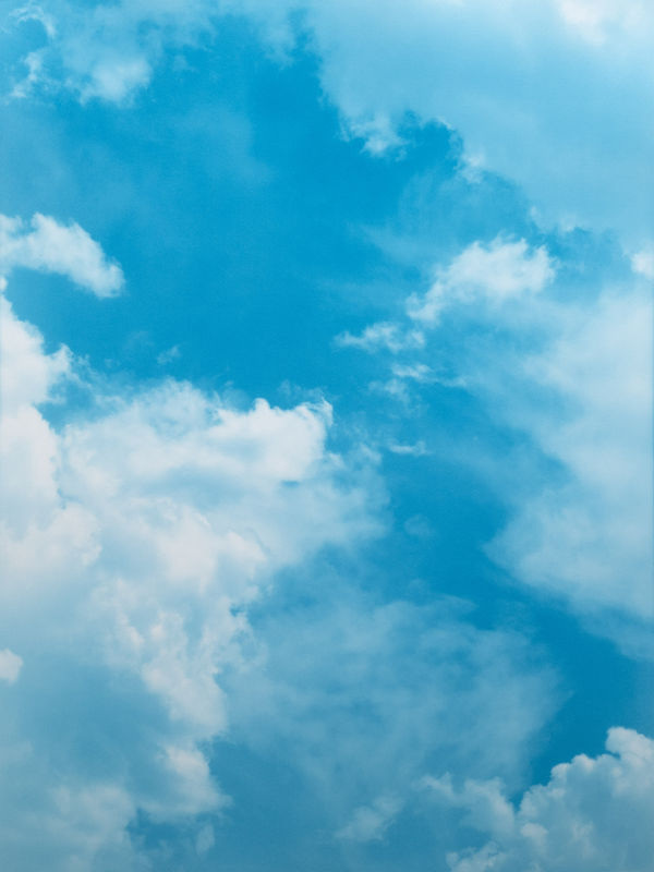 Sean McFarland Untitled (4.5 billion years a lifetime, clouds #1-22) Cyanotype 2022 28 x 21" Edition 3 of 5, 2 AP