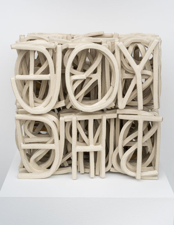 Henna Vainio Cosmic Latte Glazed Ceramic 2023 16 x 12 x 16"