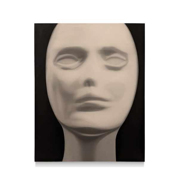 Dan Davis Moon Oil on canvas 2023 30 x 24”