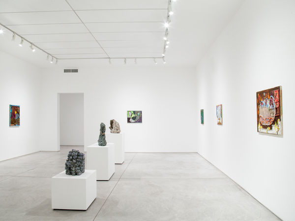 Yevgeniya Baras and Julia Haft-Candell, Parts of Speech, intallation view, 2020