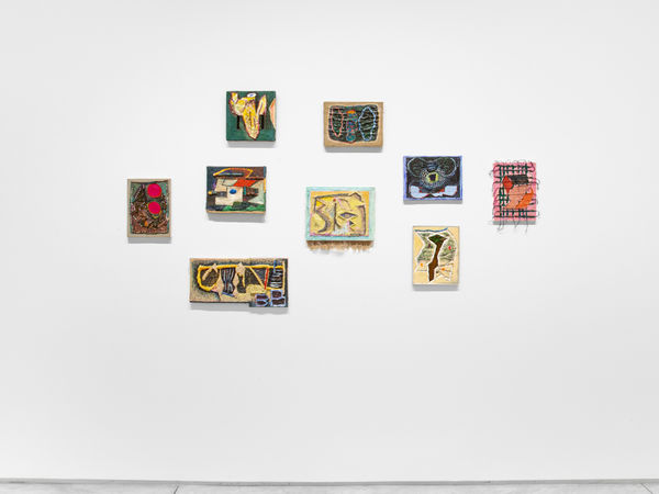 Yevgeniya Baras and Julia Haft-Candell, Parts of Speech, intallation view, 2020