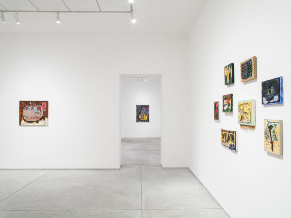 Yevgeniya Baras and Julia Haft-Candell, Parts of Speech, intallation view, 2020