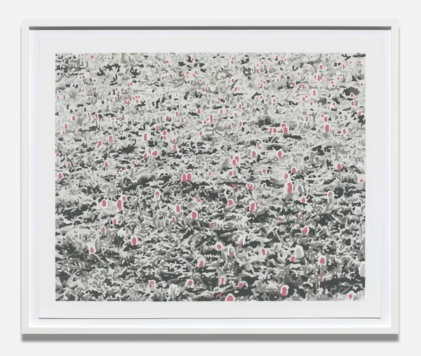 Jim Richard, Outskirts: Red in Bloom, 2024