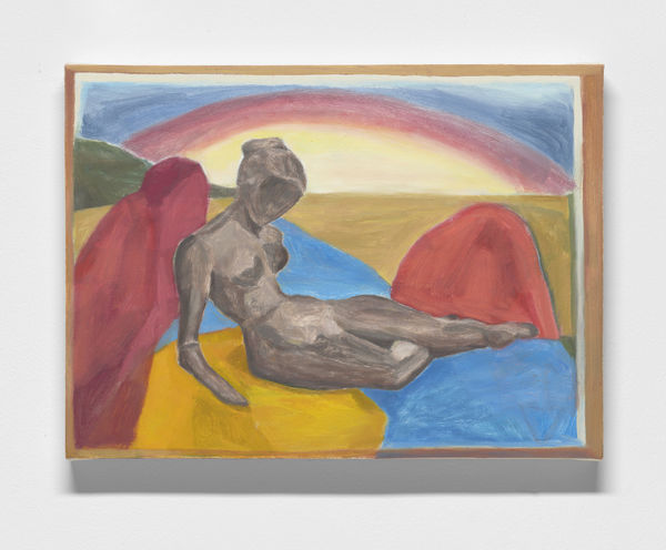 Francesca Fuchs, Reclining Figure in Landscape, 2023