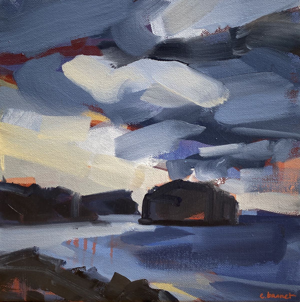 Late Oil On Canvas 10X10 2020