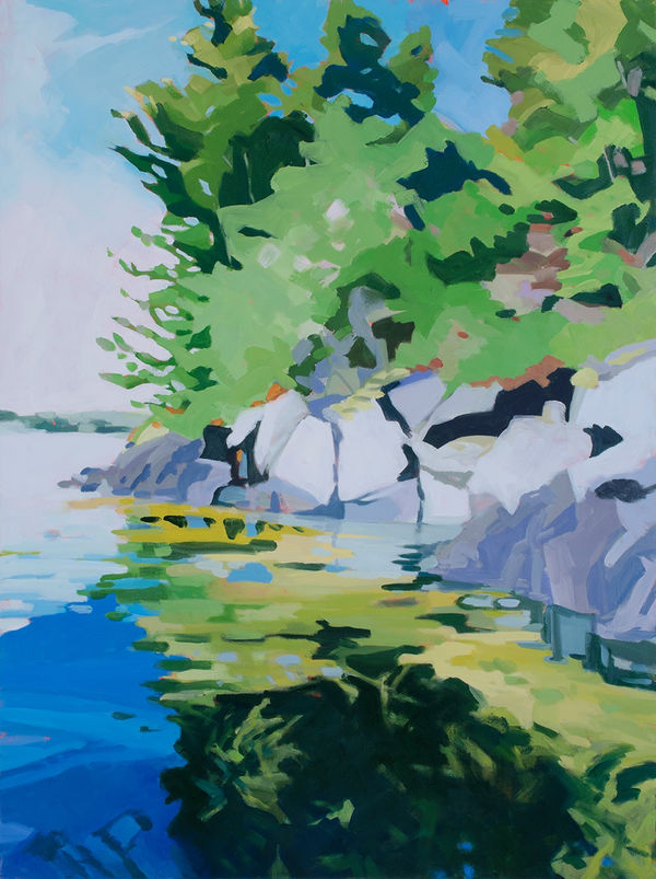 Ireland Island Greens Oiloncanvas30X40 2019