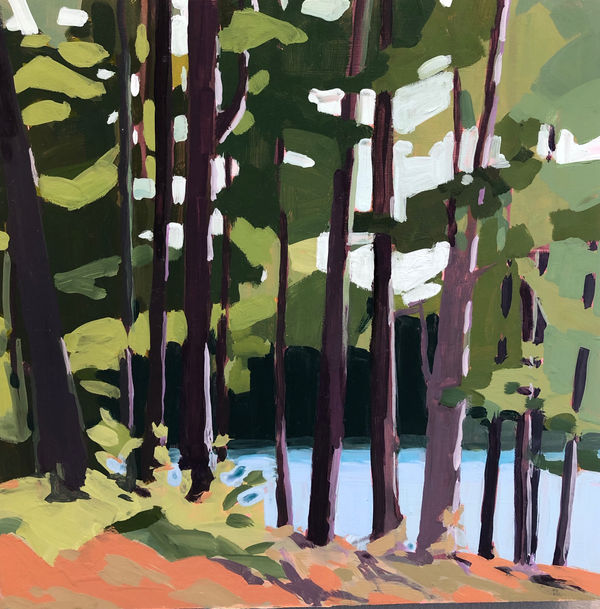 Ireland Largerthanlife 12X12 Gouacheonpanel