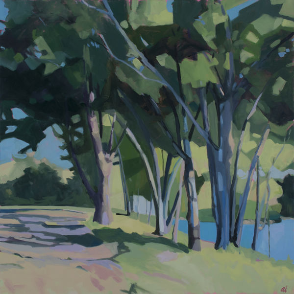 Ireland Shoreline Oil On Canvas 36X36 2019