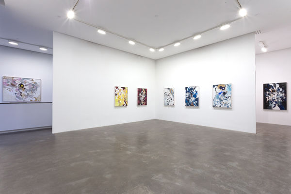 Installation view, RYAN WALLACE: Leaves Turn Inside You, at Susan Inglett Gallery, NYC.