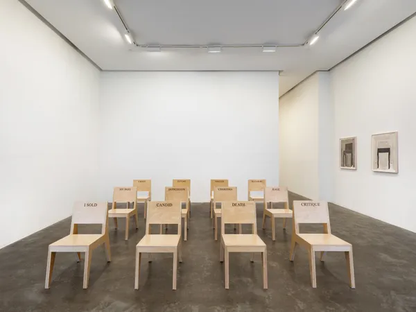 Installation view of Embodied Lexicon at Susan Inglett Gallery, NYC | Photo: Adam Reich