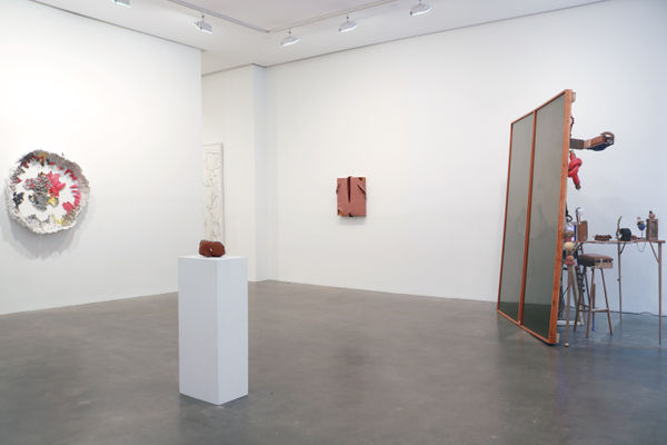 Installation view from "Night, Shortly" at Susan Inglett Gallery