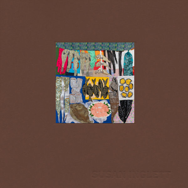 Brown catalogue cover with image of a Woomin Kim quilt showing fish sold in a South Korean market