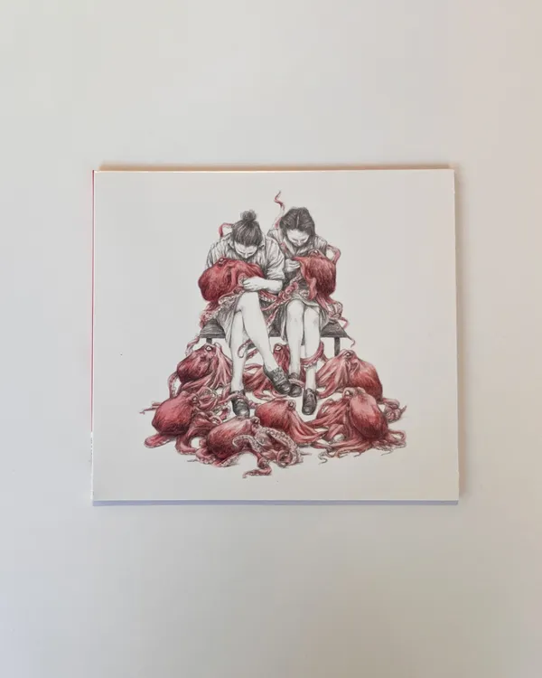 Rachel Goodyear on the cover of more eaze's 2026 album