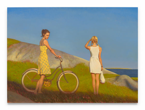 BO BARTLETT A Summer Afternoon, 2024 Oil on linen 48 x 66 inches 121.9 x 167.6 cm (MMG#37216)