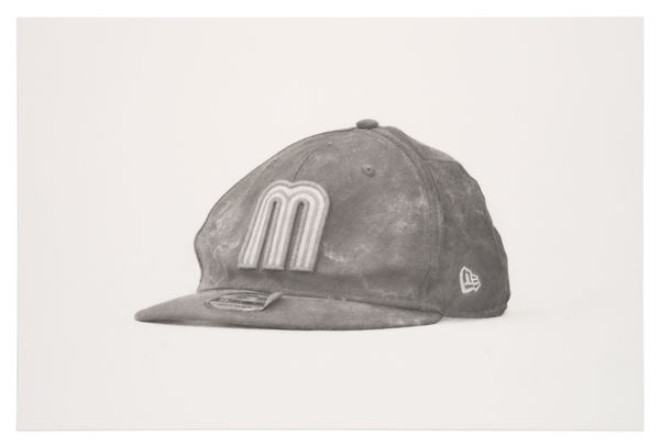 PATRICK PHILIP LEE Lost and Found, "Hat #1, Adelanto, CA", 2024 Graphite on paper 16 x 24 inches 40.6 x 61 cm (MMG#37287)
