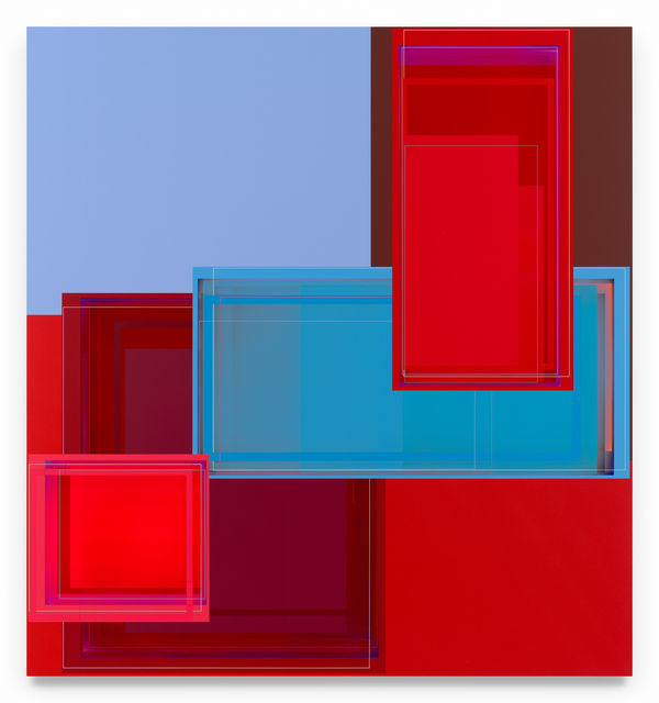 PATRICK WILSON Sling Blade, 2024 Acrylic on canvas over panel 72 x 67 inches 182.9 x 170.2 cm (MMG#36859)