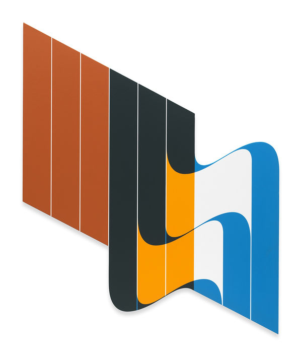 TERRY HAGGERTY B, 2024 Acrylic on canvas 40 x 33 inches 102 x 84 cm (MMG#37371)