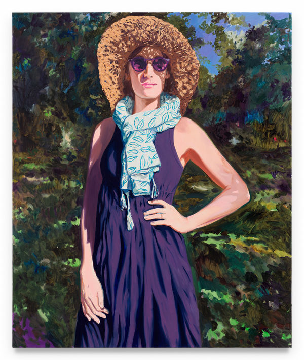 SEBASTIAN BLANCK Empire Waist, 2024 Oil on canvas 72 x 60 inches 182.9 x 152.4 cm (MMG#37369)