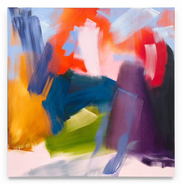 ELISE ANSEL Cornbury II, 2024 Oil on linen 60 x 60 inches 152.4 x 152.4 cm (MMG#37339)