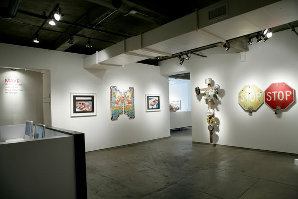 Installation of MAKE exhibition