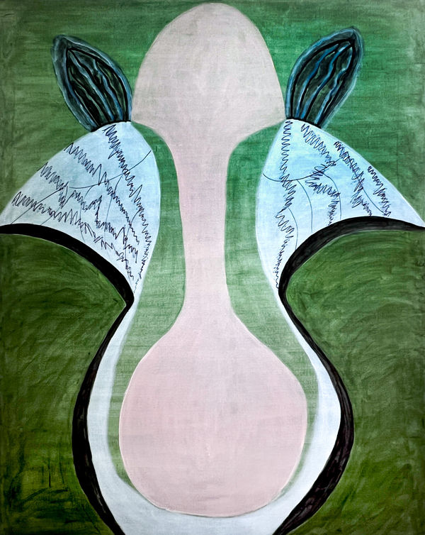 Margrit Lewczuk Untitled, 2008 Acrylic on linen 60 x 48 in. (152.4 x 121.9 cm.)