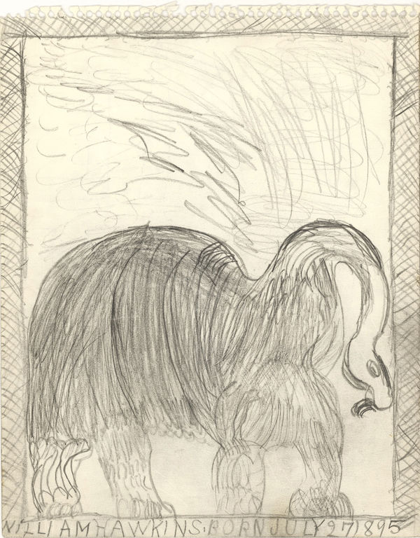 Untitled Graphite on paper 14 x 11 in. (35.6 x 27.9 cm) (WH 418)