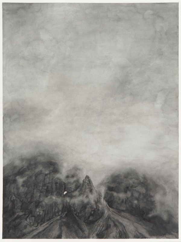 Mountains 2, 2023 Watercolor on paper 29 7/8 x 22 in. (76 x 56 cm) (AK 6)