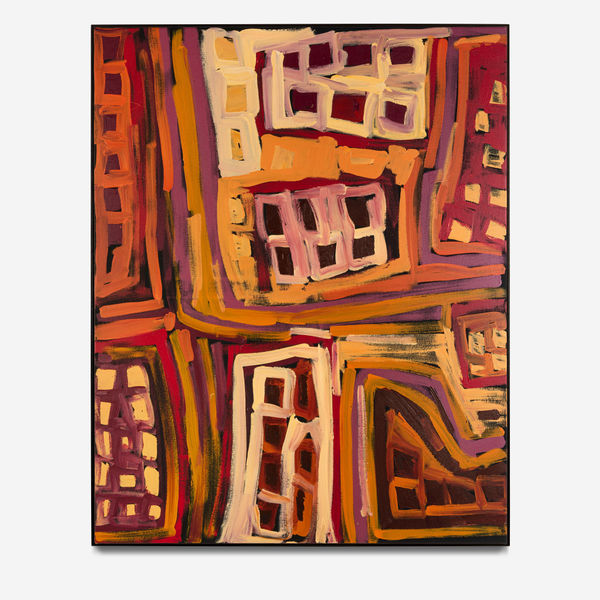 Patjantja, 2022 Acrylic on canvas 48 x 58 in. (121.9 x 147.3 cm) (BGb 6)