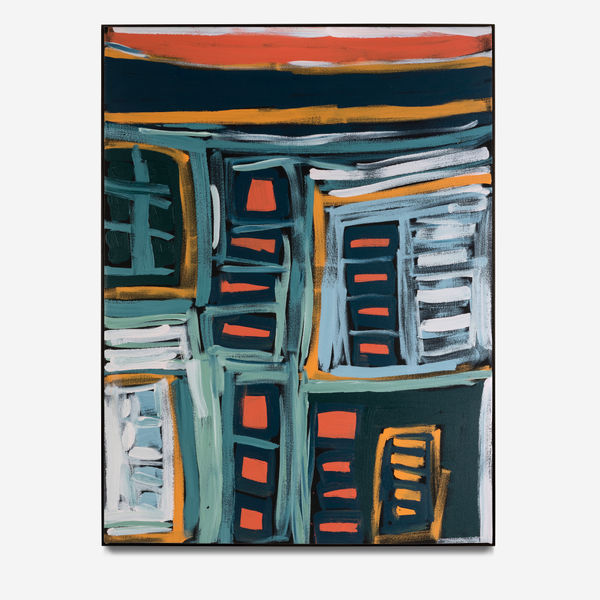 Patjantja, 2022 Acrylic on canvas 36 x 48 in. (91.4 x 121.9 cm) (BGb 4)