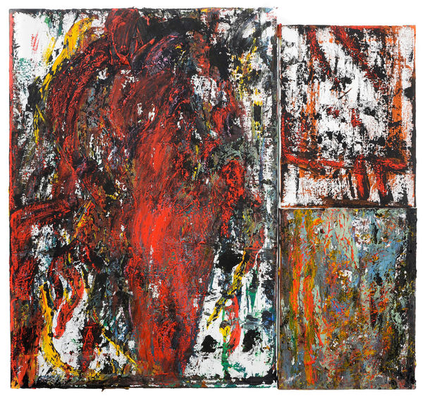 Inner Overture, 2017 Oil on linen 50 x 54 in. (127 x 137.2 cm) (AWd 20)