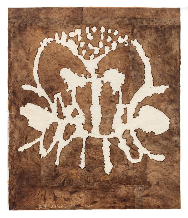 Untitled (Series 5_Water Drawings), 2011 Drawing made with water on paper 27.5 x 25.5 in (69.8 x 64.8 cm) (LSy 13)