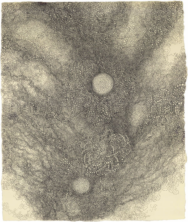 Untitled, 2013 Ink on Washi paper 18 x 15 in. (45.7 x 38.1 cm) (HDY 2023)