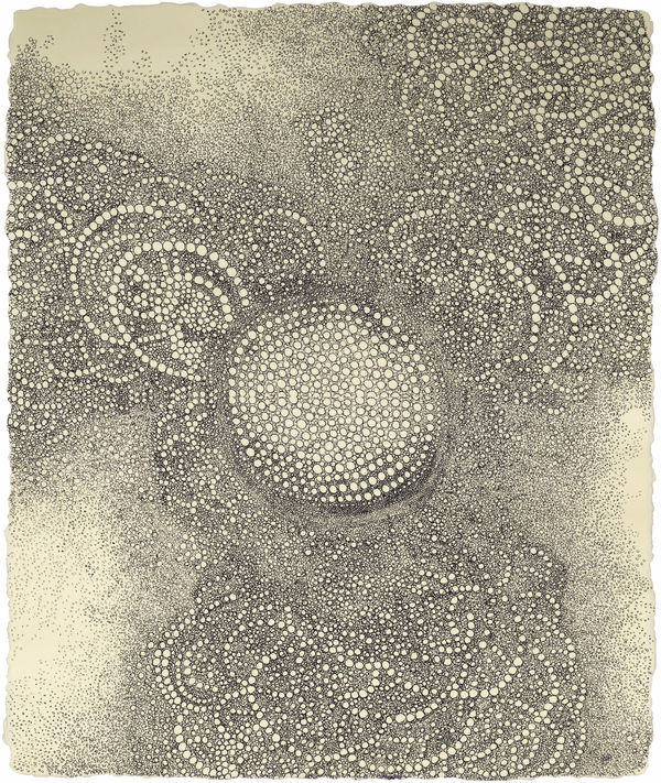 Untitled, 2020 Ink on paper 18 x 15 in. (45.7 x 38.1 cm) (HDY 2123)