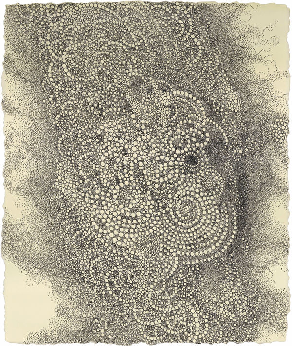 Untitled, 2020 Ink on paper 18 x 15 in. (45.7 x 38.1 cm) (HDY 2223)