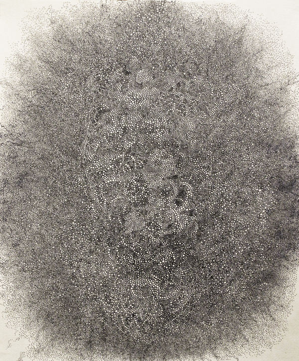 Untitled, 2012 Ink on Washi paper 18 x 15 in. (45.7 x 38.1 cm) (HDY 5618)